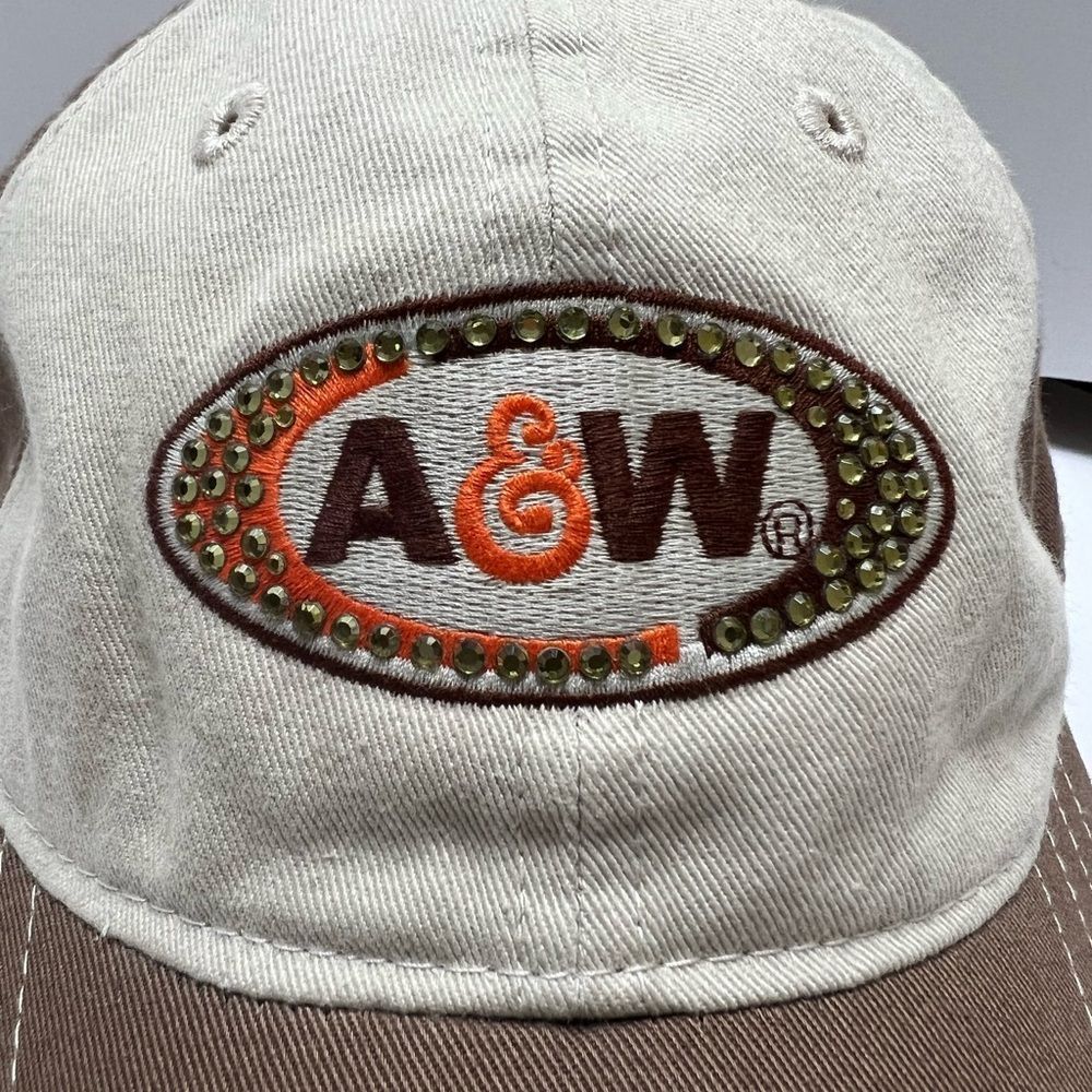 A&W Root Beer Trucker Hat with 'Rhinestone' - Picture 3 of 9